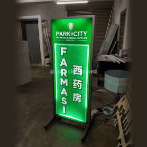 Lightbox signboard