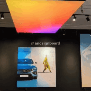 abric Light Box Signboard